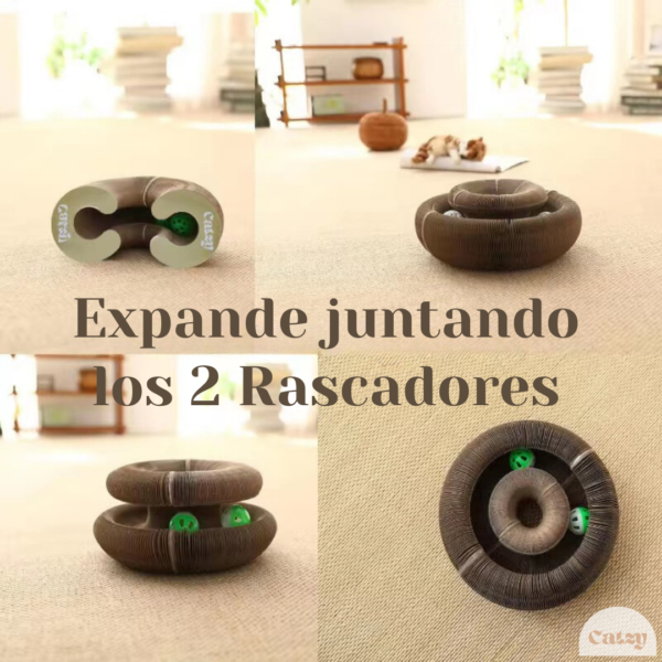 Catzy J Organo Magnetico 2 Gusanos Juguete Rascador Magico para Gato Catnip - Image 7